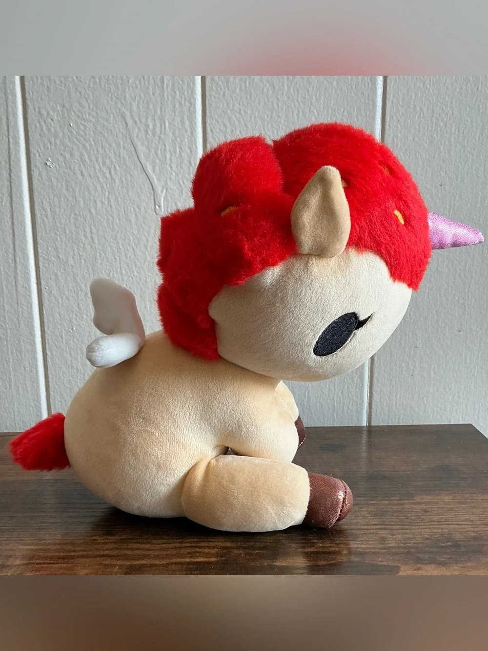 A Rare Aurora tokidoki Delicious Unicorno Strawberry Stuffed Animal plush toy